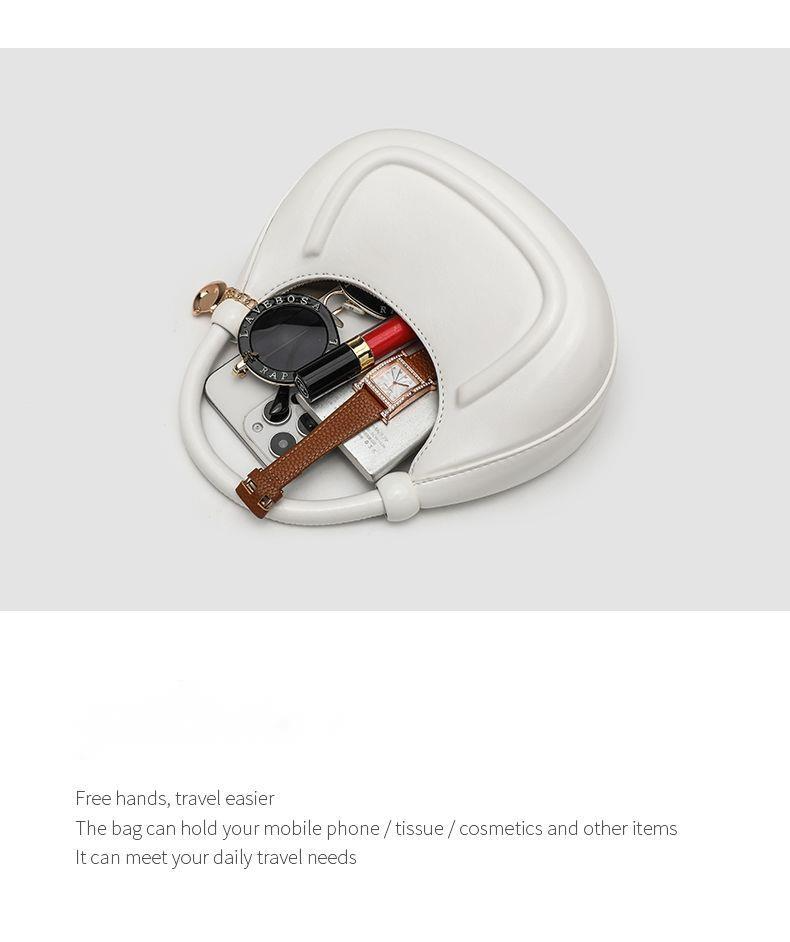 CHARHP&KEJNT Hailey Diary Crescent Women's Small Handbag Single Shoulder Crossbody Bag_voghion.com