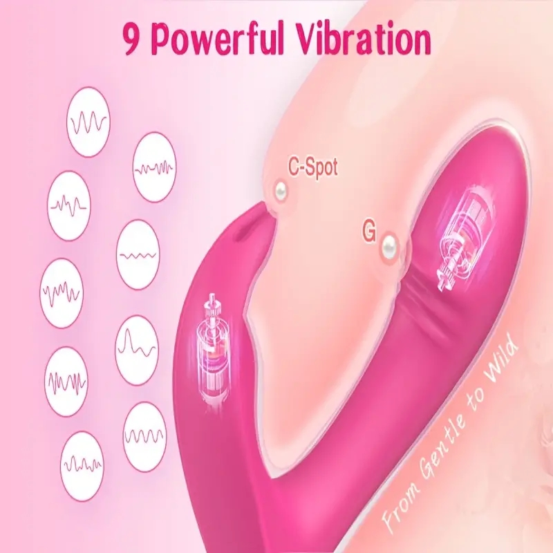 1pc vibratore per mutandine indossabile con telecomando per app, mutandine vibranti per clitoride a punto G, vibratore a farfalla giocattoli del sesso del coniglio ricaricabili_voghion.com