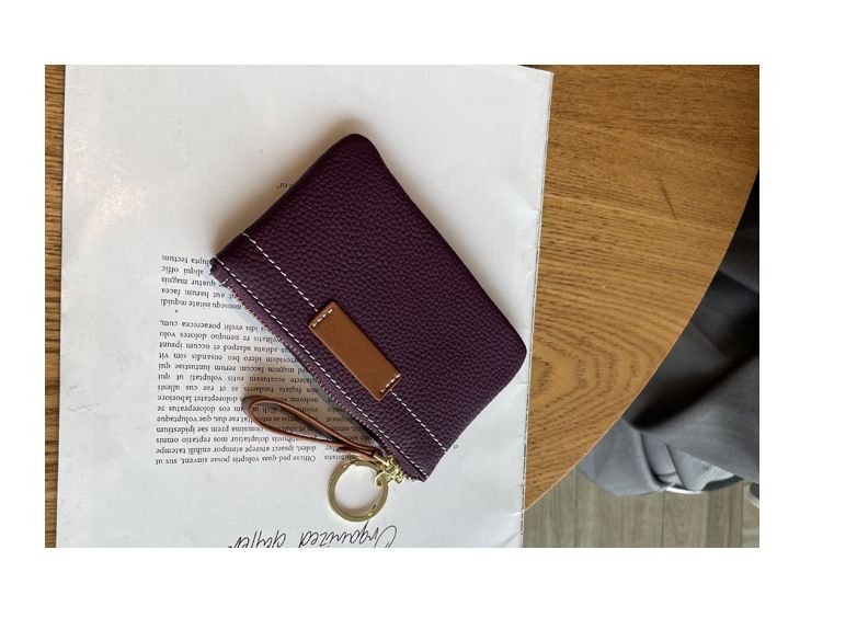 Wallet Card Cases Leather Coin Purse New Ultra Thin Exquisite Mini Compact Key Bag Coin Bag Ladies Short Wallet_voghion.com