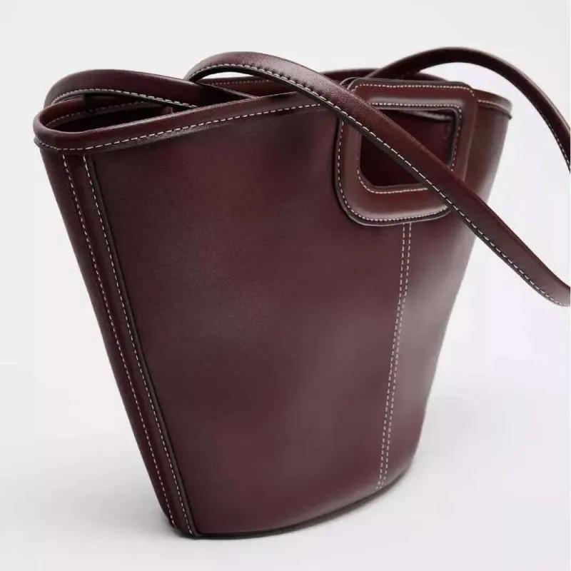 Borsa a tracolla Hobo in pelle PU - Borsa a mano grande da donna per lo shopping_voghion.com