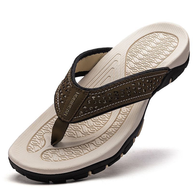 Herren-Sommersandalen, übergroße, trendige Outdoor-Strandschuhe, Herren-Flip-Flops_voghion.com