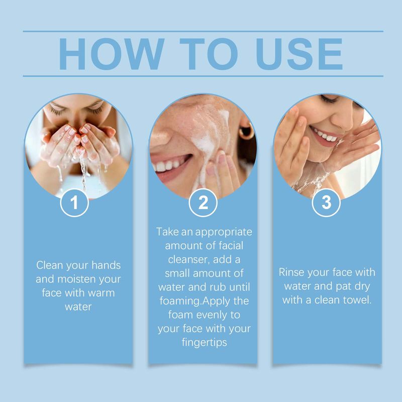 Hoygi Cleanser Gently Cleanses Keratin, Moisturizes, Brightens, Smooths The Skin. Moisturizing And Refreshing Cleanser_voghion.com