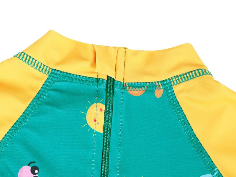 Moeder & Kids kinder lange mouwen strand zonnebrand baby hot spring badpak eendelig dinosaurus badpak met capuchon gemengde partij_voghion.com