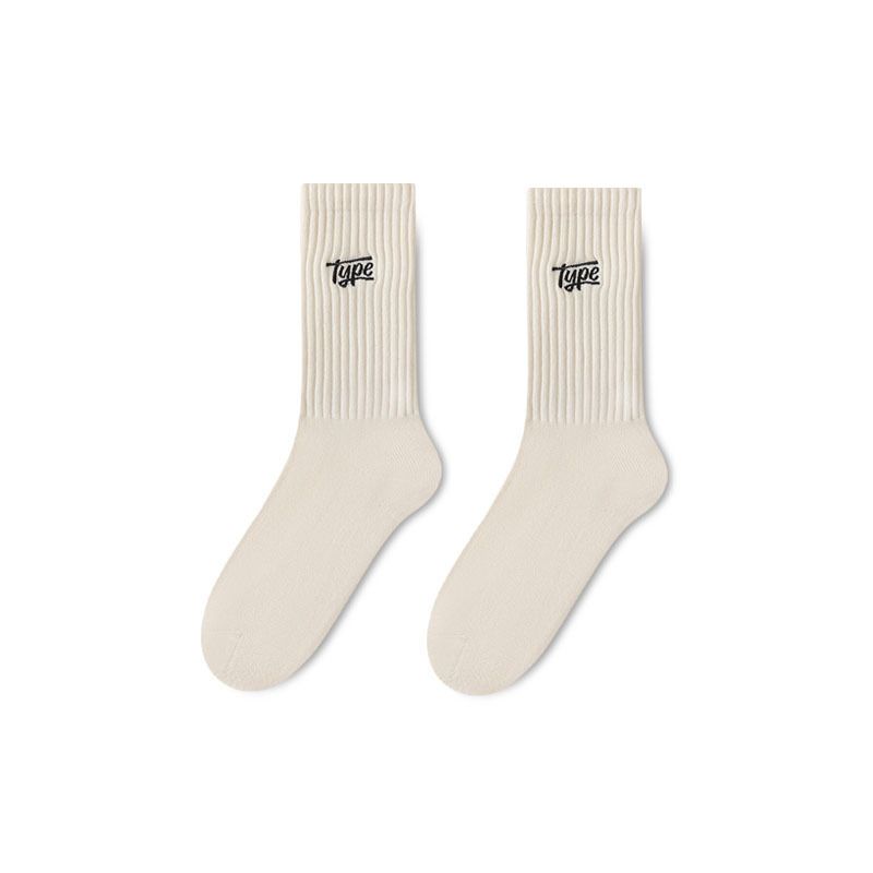 Calzini lunghi da uomo casual sportivi, antiodore, assorbenti e alla moda, a metà polpaccio, primaverili ed estivi_voghion.com