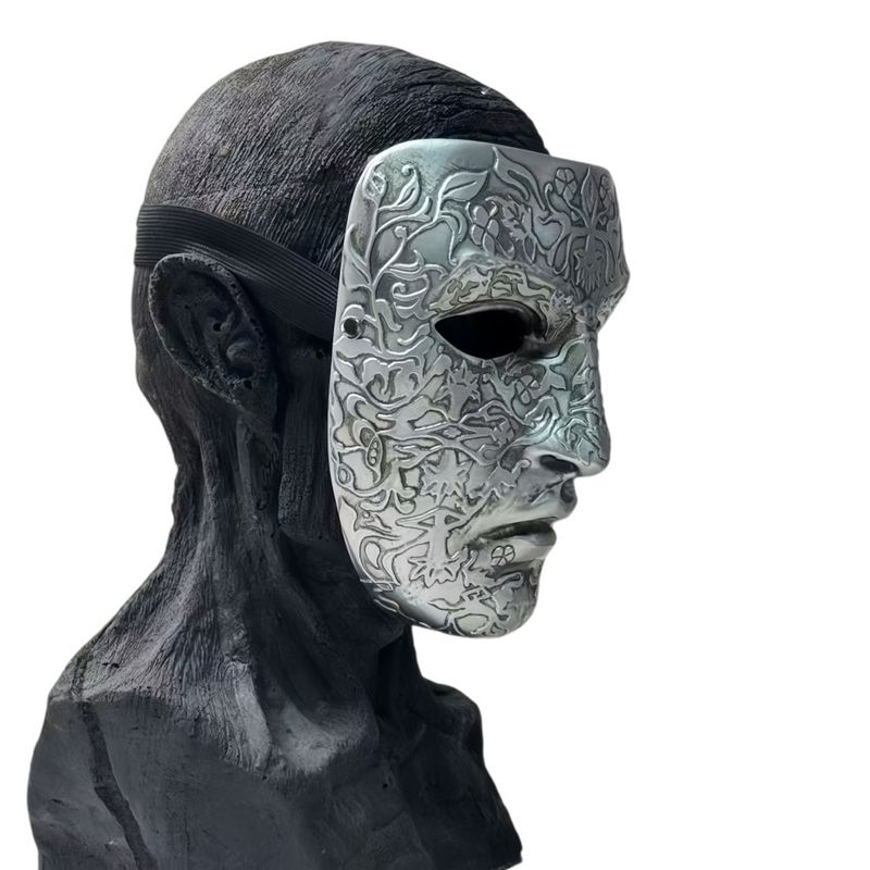 Party Masks Baldwin IV Mask Halloween Easter Resin Craft Character Face Mask Role Costume Fake Face_voghion.com