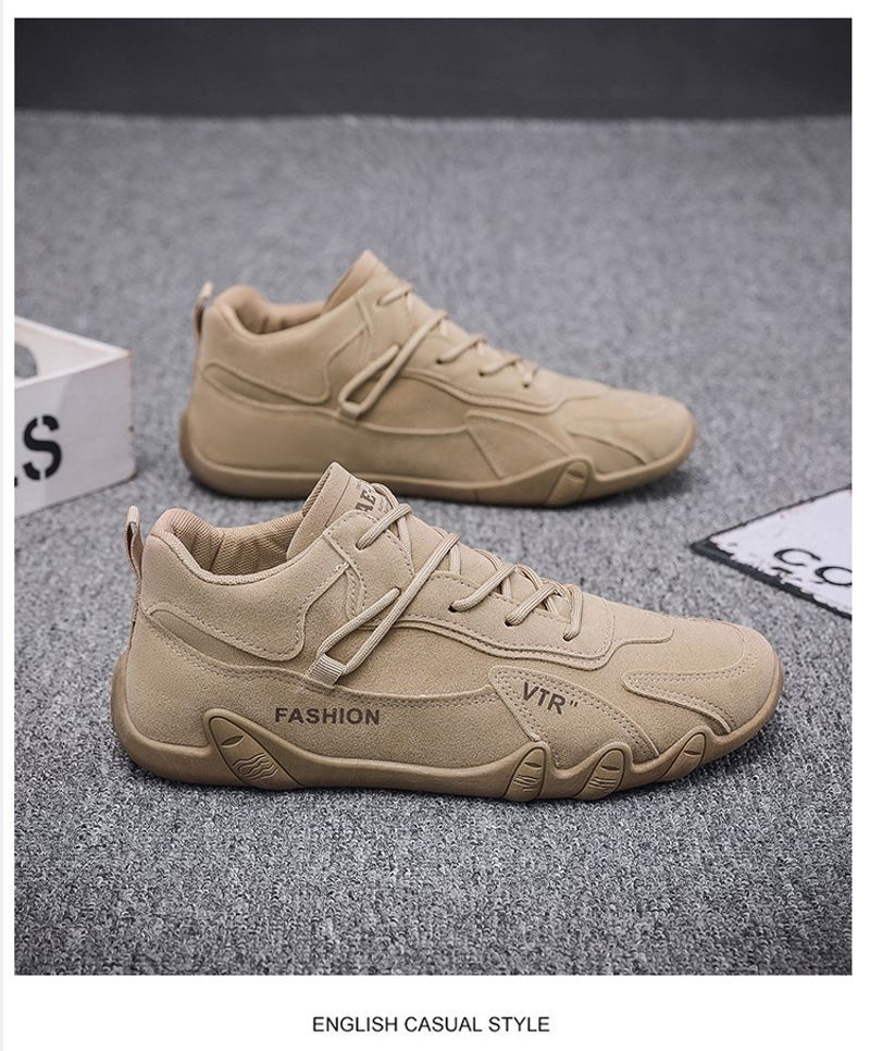 Spring Men's Breathable Site Work Non-slip Sneakers Casual Shoes_voghion.com