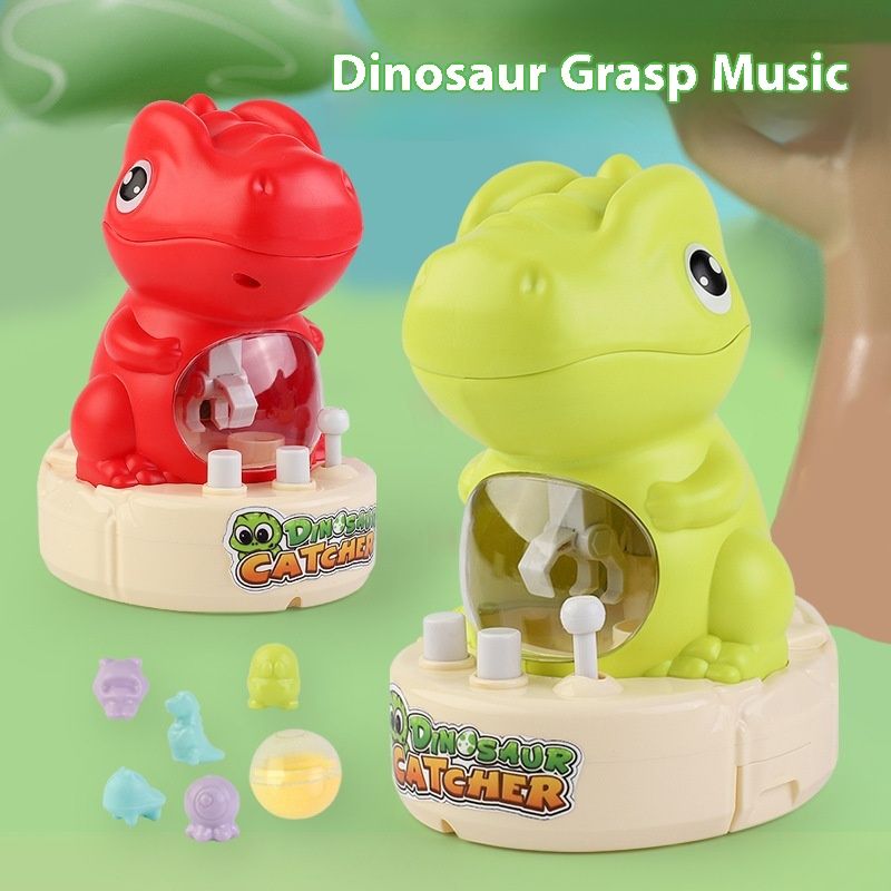 Mașină de dinozaur Tyrannosaurus rex pentru copii, jucărie interactivă distractivă, care răsucește ouăle_voghion.com