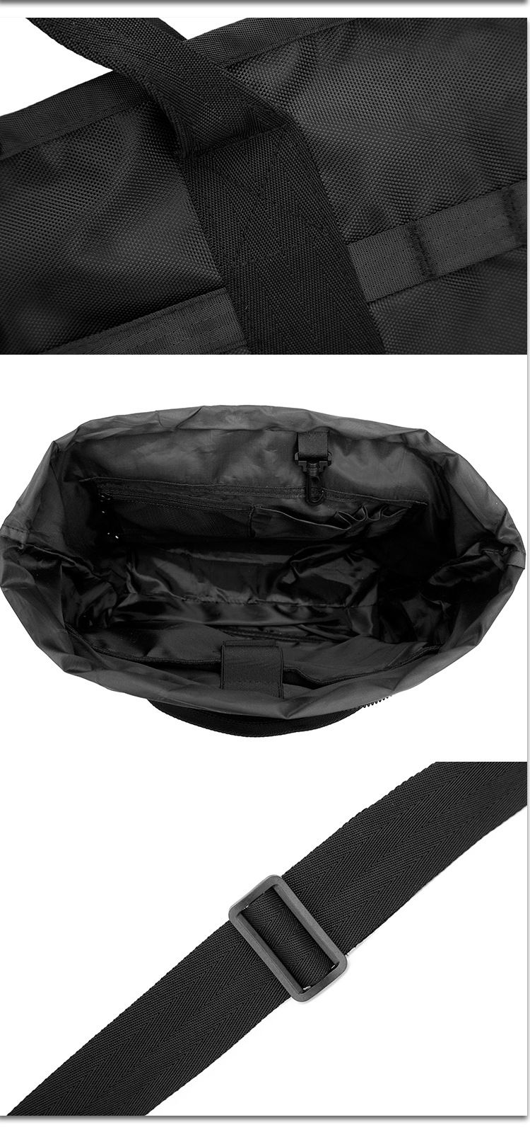 Tote Bag Men's Bag Large Capacity Single Shoulder Crossbody Bag Trendy Brand Computer Backpack Portable Travel Bag Commuting Postal Bag_voghion.com