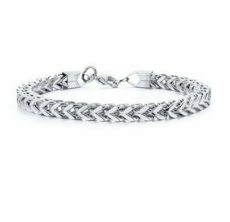 Neues Herrenarmband aus Edelstahl, Schmuck, personalisierte Geschenke, dreifarbiges optionales personalisiertes Bettelarmband für Herren_voghion.com