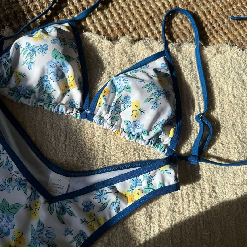 Bikini-Set mit Leopardenmuster – Sexy Triangel-Bademode mit seitlicher Schnürung für Damen_voghion.com