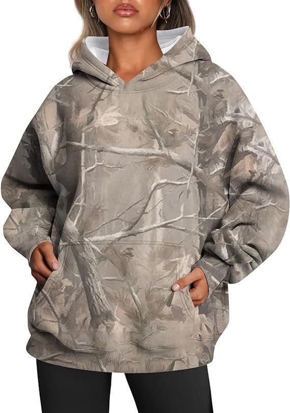 3D Digital Printed Sweatshirt With Abstract American Pattern Hooded Couple Outfit_voghion.com