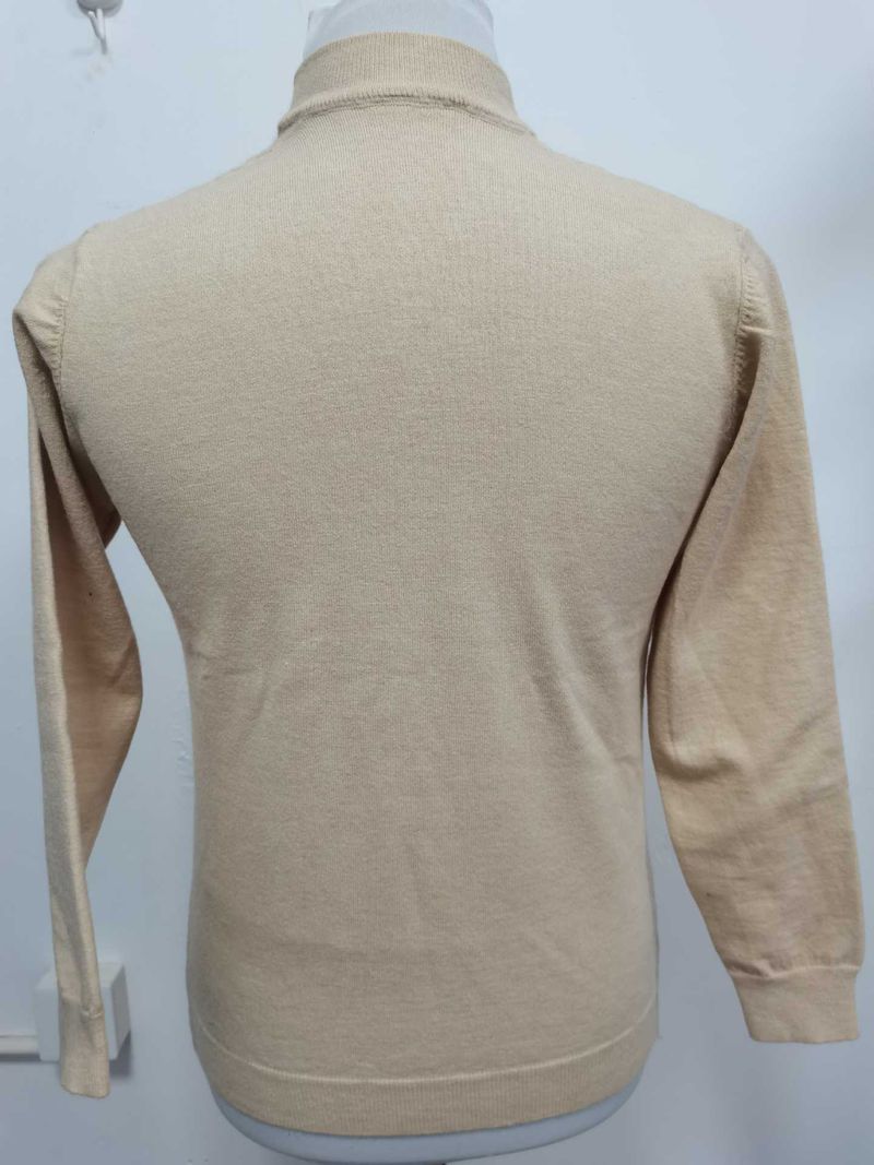 Retro-Pullover mit halbem Reißverschluss für Herren | Atmungsaktiver Strickpullover | Lässiges Winteroberteil mit entspannter Passform (Grau, Armeegrün, Beige, Blau) – S-XXXL_voghion.com