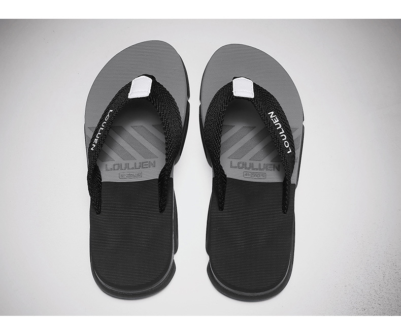 Lu Luan Sommer-Flip-Flops mit dicker Sohle, Sandalen für Herren, rutschfest, stilvoll, neue Strandschuhe_voghion.com