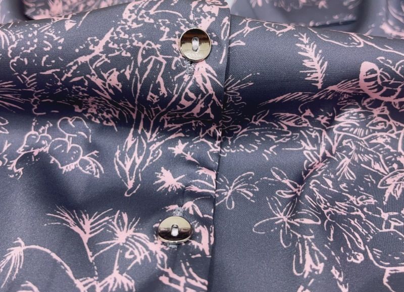 Light luxury pajamas ice silk high-end loose home wear set_voghion.com