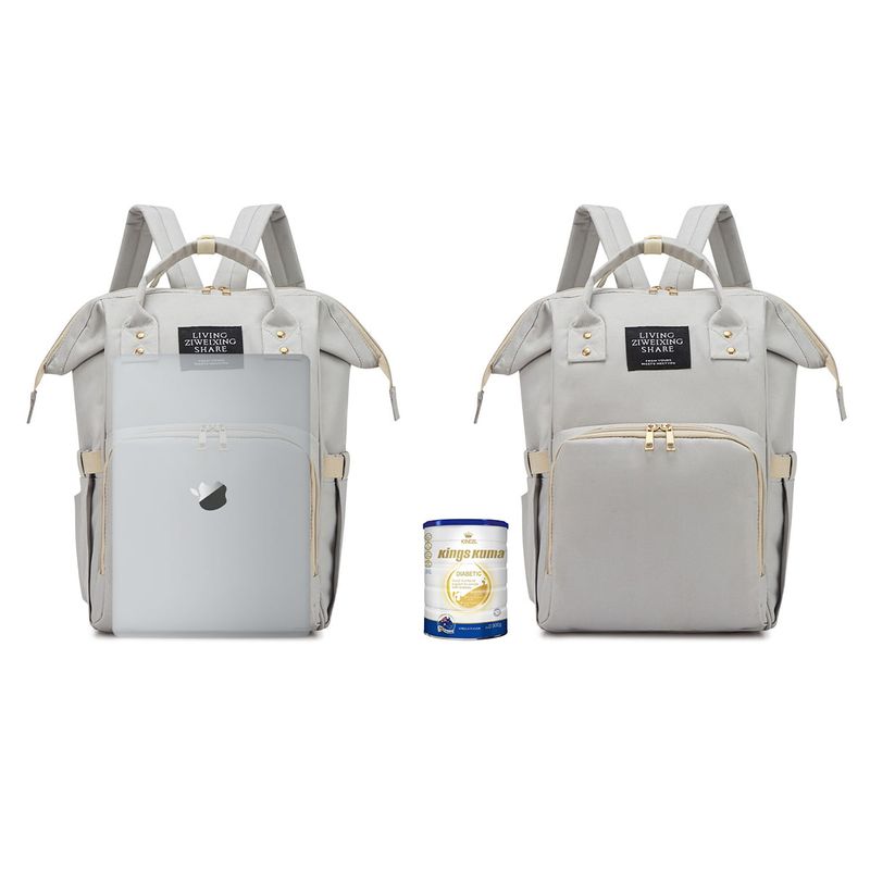 Nappy Backpack Bag Mummy Large Capacity Bag Mom Baby Multi-Function Waterproof Outdoor Travel Diaper Bags_voghion.com