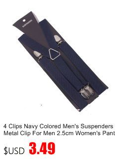 New Man's Suspenders Real Leather 6 Button Brace Strap Fashion suspensorio Adjustable Ligas Tirantes 3.5*120cm without box_voghion.com