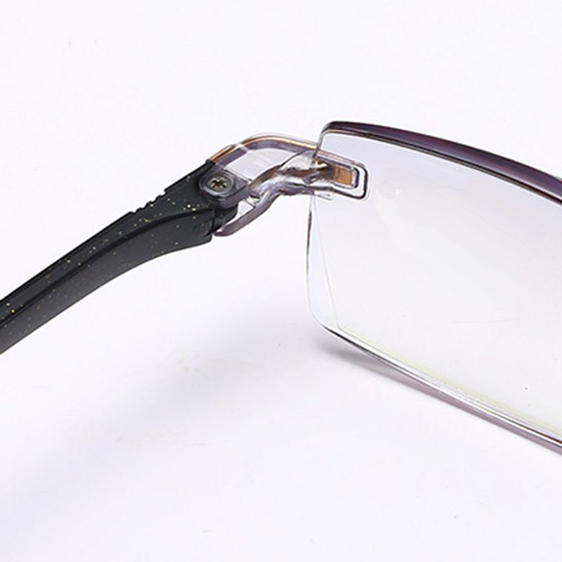 XinWq Imwete Unisex presbyopia kék fény blokkoló olvasást keret nélküli szemüveg nagyító_voghion.com