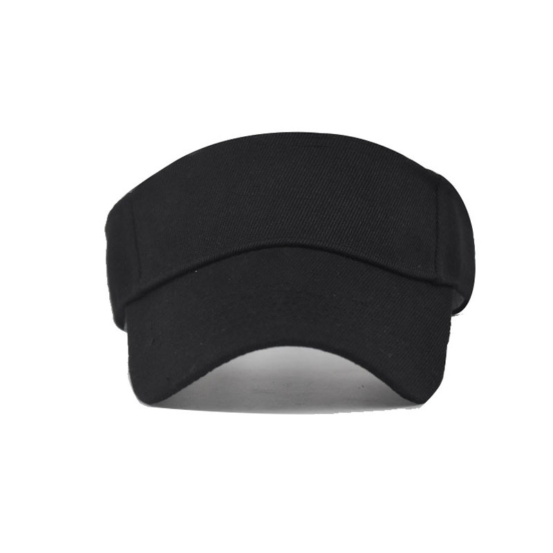 Spring Summer Sports Sun Cap Men' Cap Women Adjustable Cotton Visor UV Protection Top Empty Tennis Golf Running_voghion.com