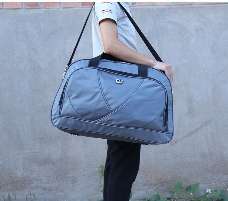 Grouss Kapazitéit Reessatel fir Männer a Fraen Outdoor-Täsch 60 L Schëller zesummeklappbar Späicherung verdickt Oxford Stoff_voghion.com