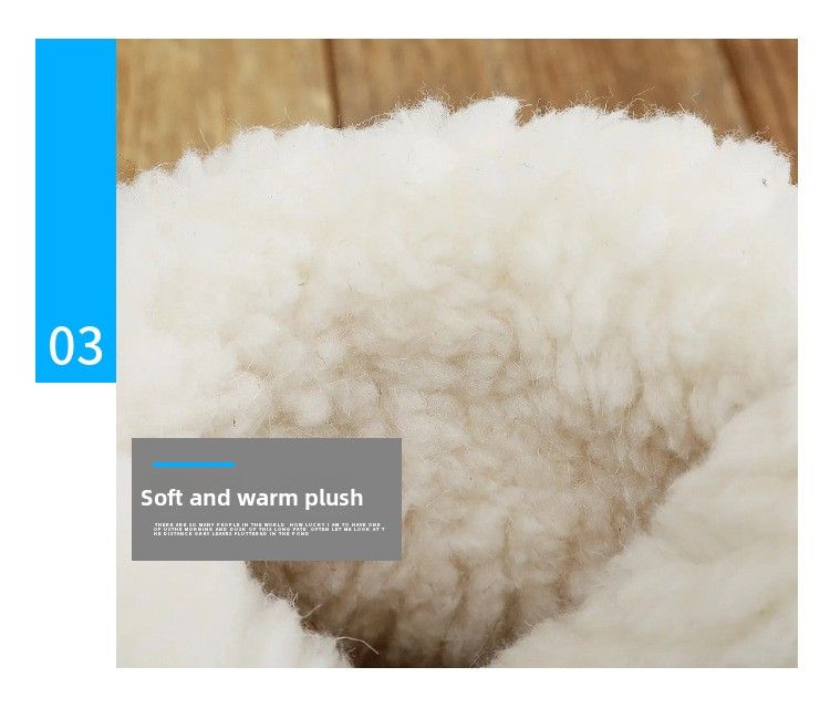 Nouvelle chaussure d'hiver chaude et épaisse avec doublure polaire, botte de neige Northeat, chaussure de voyage imperméable et résistante au froid, en coton pour homme_voghion.com