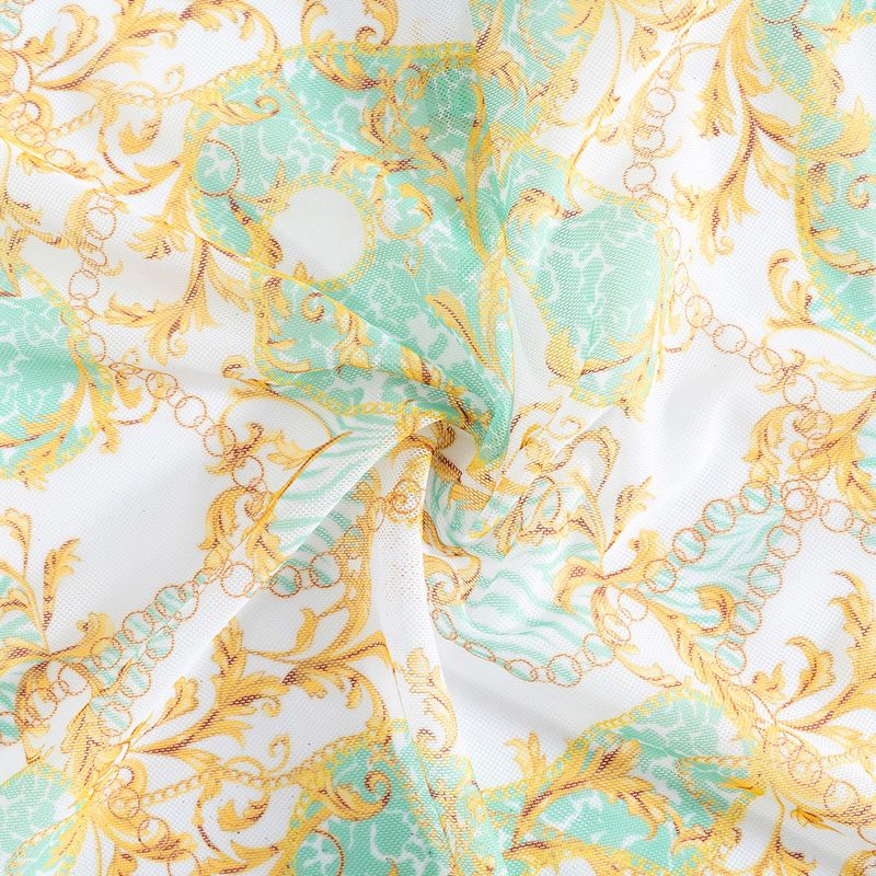 Damenbekleidung Neue High-End-Mode Sexy Damen Dreiteiliger Bikini Mehrfarbig bedruckter Damen-Badeanzug_voghion.com