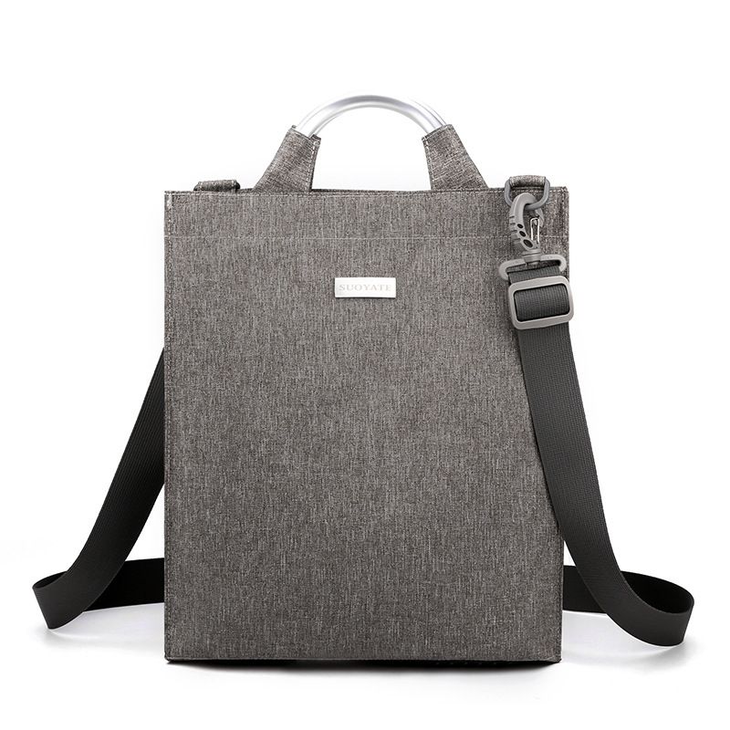Vertikale Handtasche für Herren, Business Casual, Oxford-Stoff, Aktentasche, Nylon-Canvas, einzelne Schulter, Umhängetasche für Herren_voghion.com