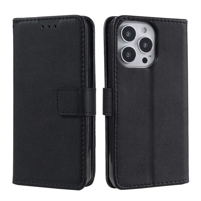 Pro iPhone 6 7 8 X XS XR 11 12 13 14 15 Plus Mini Pro Max Jednobarevné Magnetické Flipové Kožené Pouzdro Pro iPhone SE 2020_voghion.com