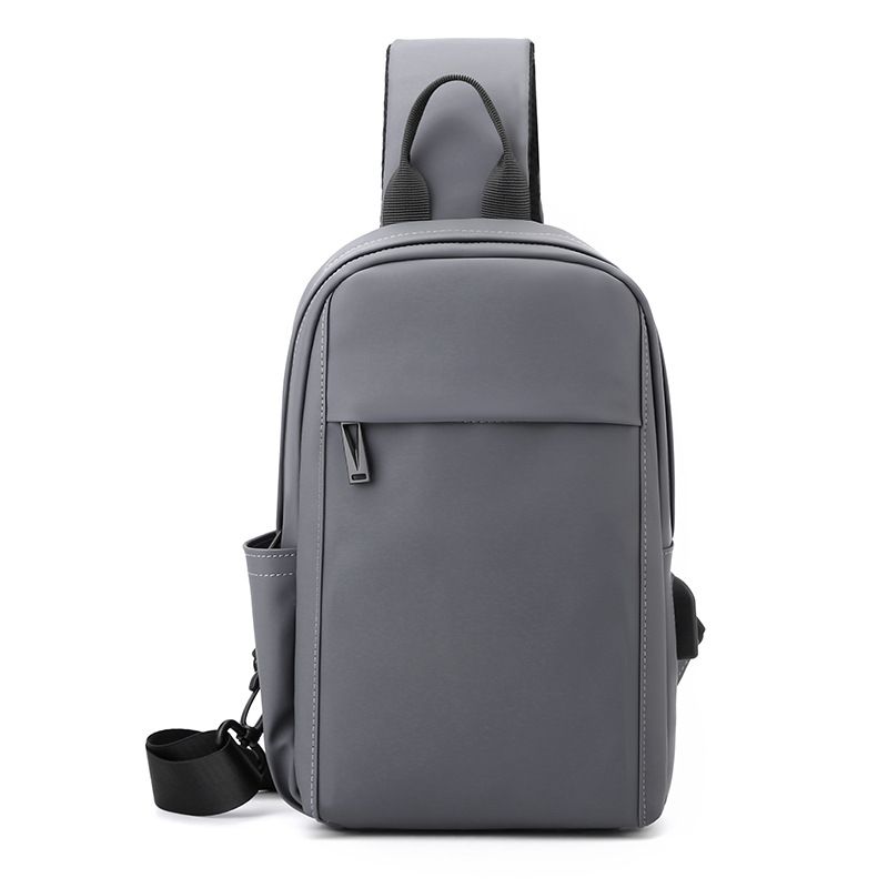 Men's Chest New Multifunctional USB Shoulder Fashionable Crossbody Bag_voghion.com
