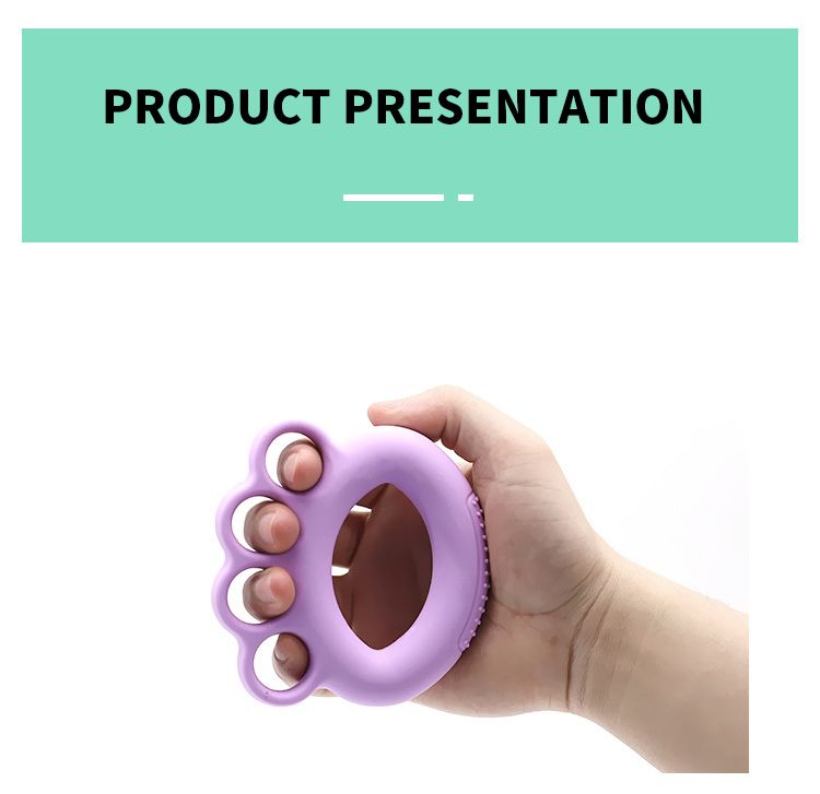 Silicone Adjustable Hand Grip Finger Recovery Trainer Exercise Carpal Expander Muscle Workout Gym Fies Strengthener_voghion.com