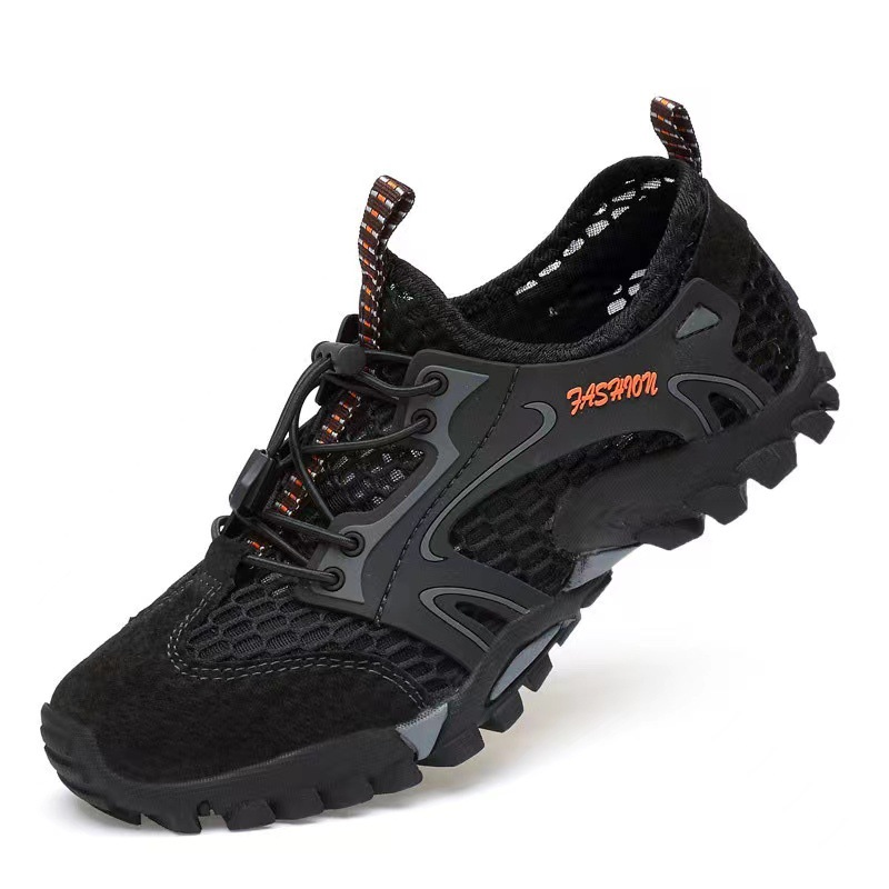 Sandales d'été coréennes imperméables, chaussures de randonnée tendance, légères et décontractées pour hommes_voghion.com