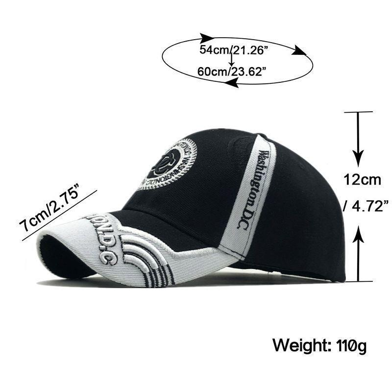 Nouvelle broderie mode lettre langue de canard hommes et femmes Baseball Hip Hop chapeau_voghion.com