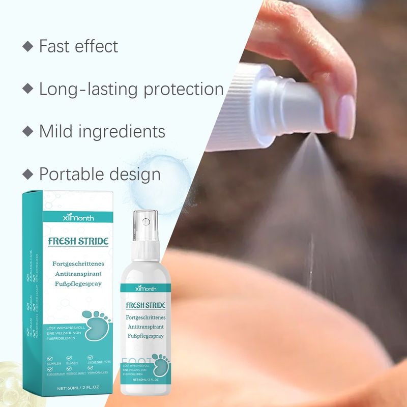 Spray de cuidado refrescante para os pés com suor no verão 2025_voghion.com