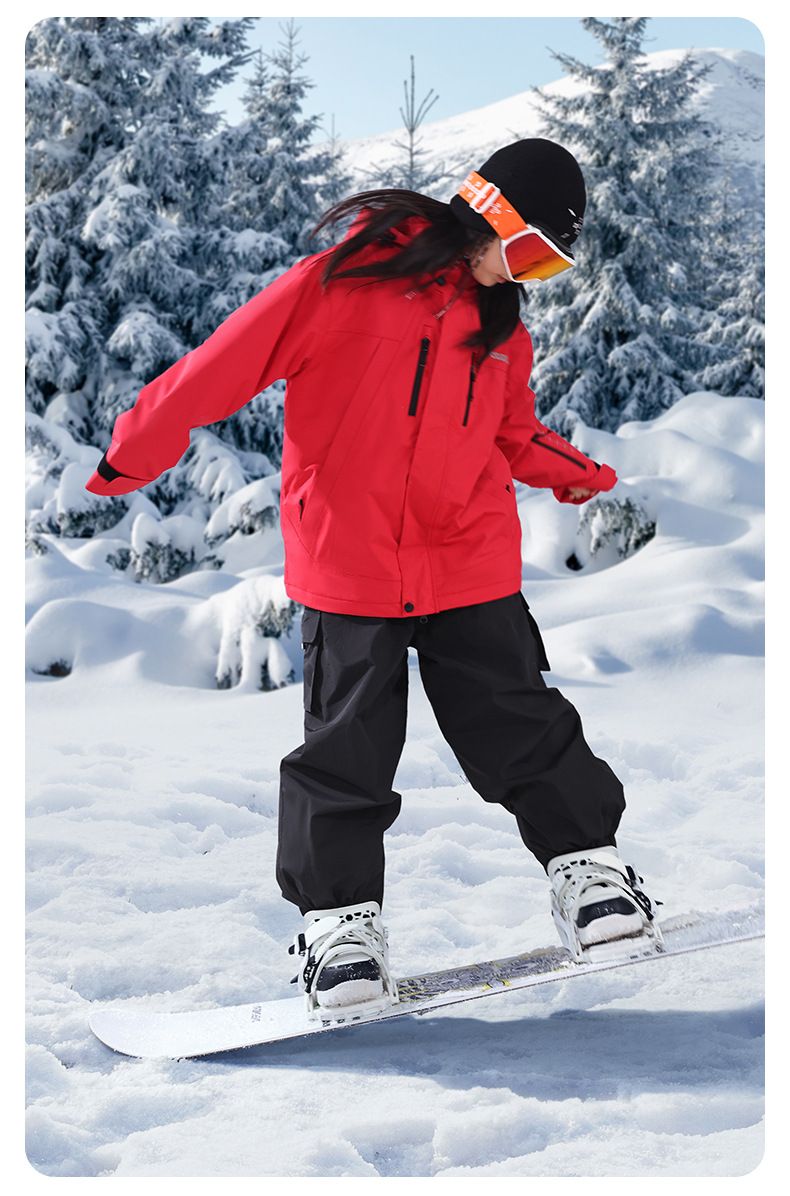 Wasserdichte 3-Lagen-Skihose für Kinder – Winddichte und atmungsaktive Schneehose für Jungen und Mädchen (120–160 cm)_voghion.com