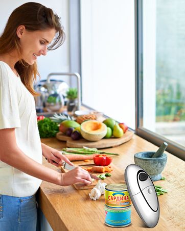 Elektrischer Glasöffner – Freihändig für schwache Hände/Arthritis_voghion.com