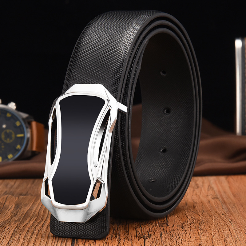 2023 nuova cintura da uomo multi stile cintura con fibbia liscia in vera pelle bianca moda moda moda moda casual cintura versatile_voghion.com