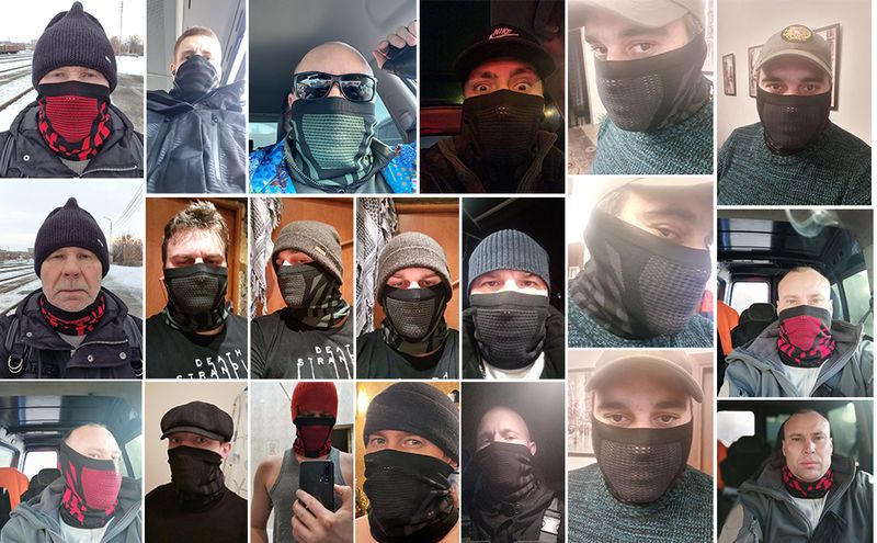 Cache-cou d'hiver, cache-cou, coupe-vent, cagoule, bandana pour ski, snowboard_voghion.com