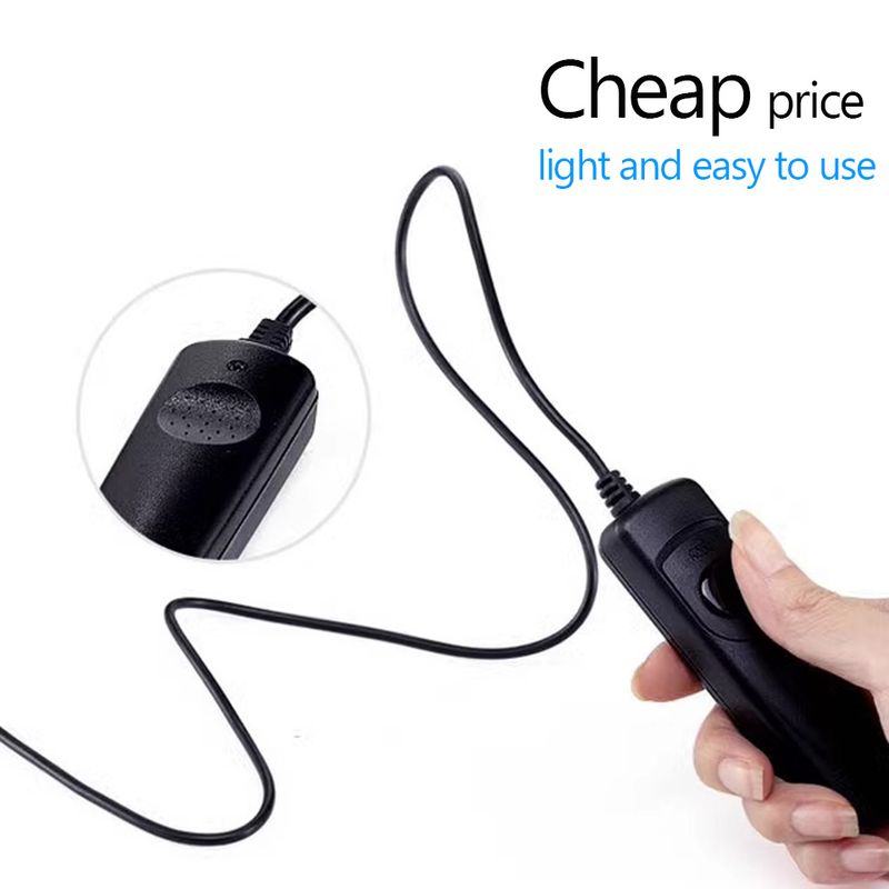 RS-80N3 Remote Control Shutter Release Cable For Canon E0S R1 R3 R5 R52 1D 1D2 1DX 5D 5D2 5D3 5D4 6D 6D2 7D2 7D Mark II_voghion.com