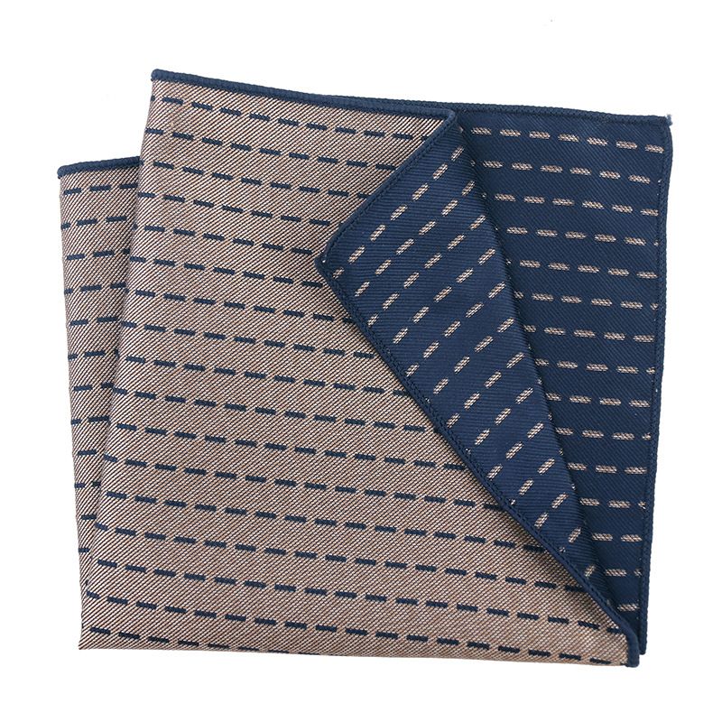 Navy khaki red retro men's suit pocket square groom best man wedding suit chest scarf small square towel_voghion.com