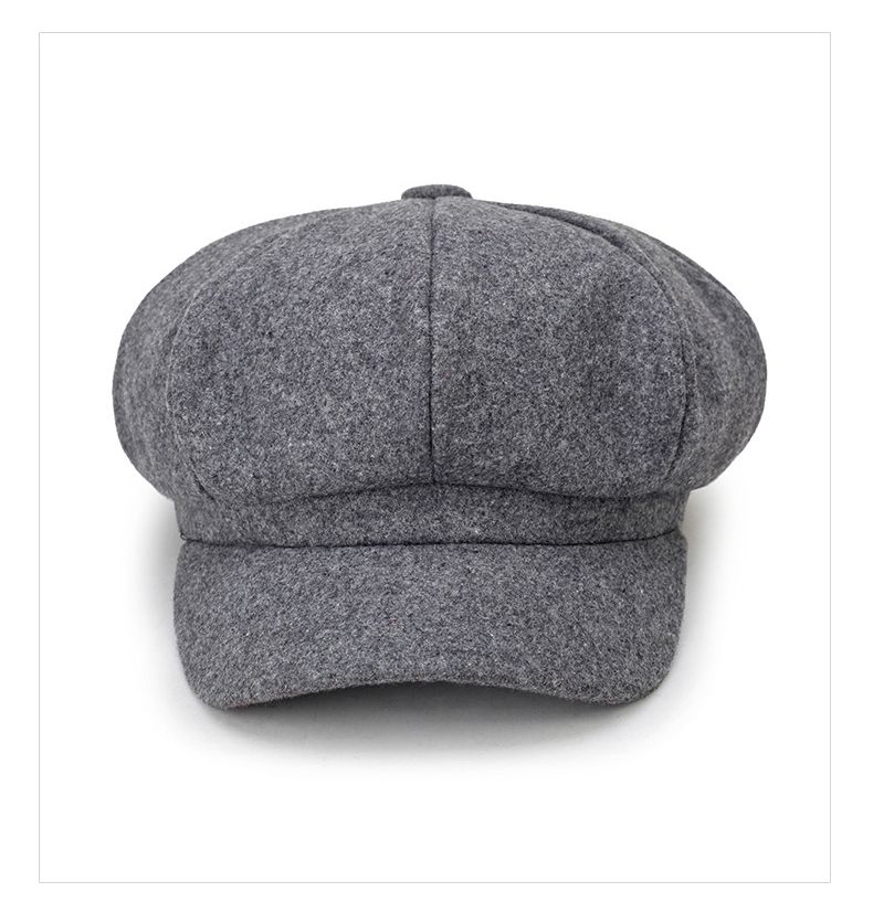 Neu eingetroffen Neue Feste Herbst Winter Berets Dame Außen Einstellbare Mädchen Warme Casual Dicke Kappe Hut Für Frauen_voghion.com