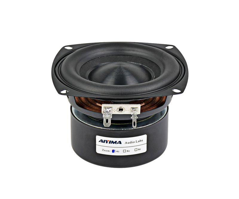 AIYIMA 1Pcs Inch Portable 4 8 Ohm 40W Full Range Bass Speaker Altavoz Hifi Stereo Speakers Home Theater Loudspeaker_voghion.com