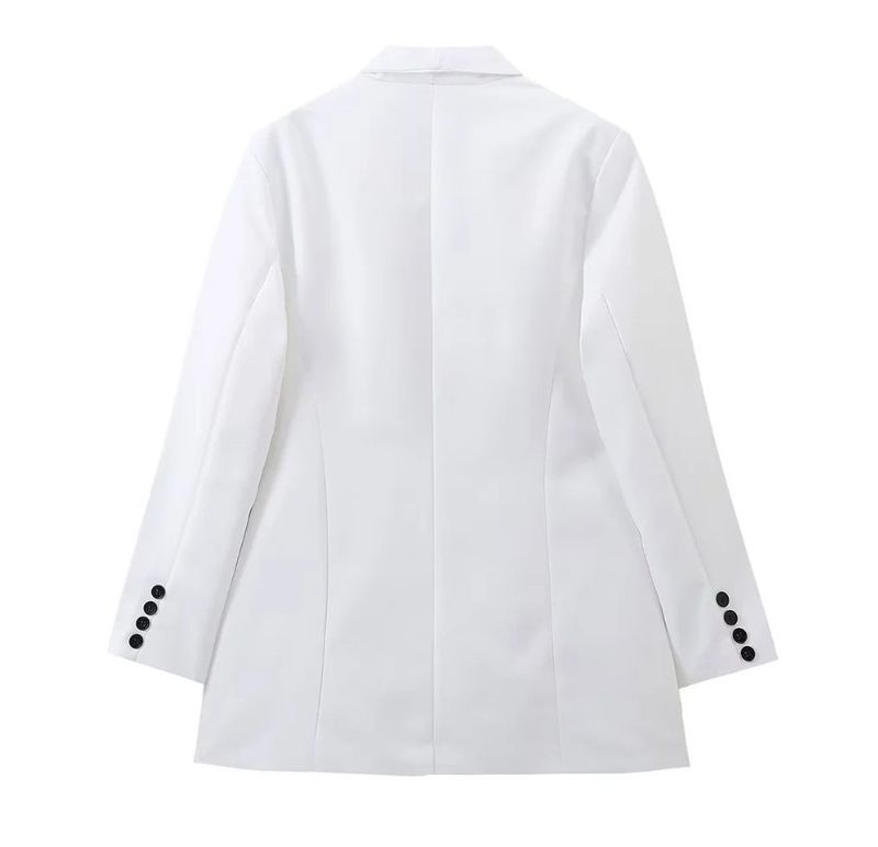 Blazer da donna di alta qualità, alla moda e di personalità, bianco_voghion.com