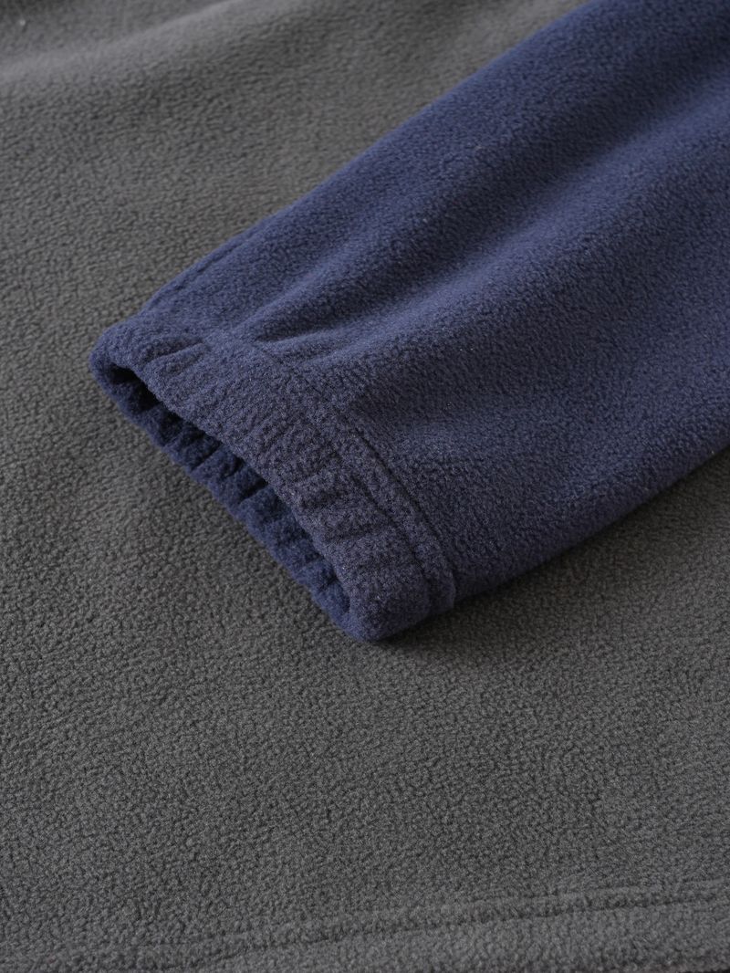 Sudadera con capucha y cremallera para hombre, de forro polar, estilo urbano informal._voghion.com