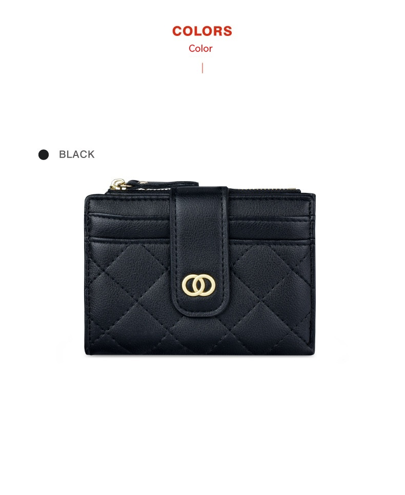 Fragrant Small Wind Embroidery Thread Multi Card Zero Women's Wallet Tailian_voghion.com