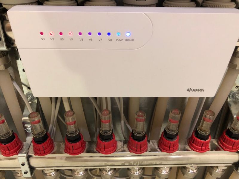 Έξυπνος λέβητας αερίου σειράς BOT306 Ασύρματος θερμοστάτης WIFI 8 Υποθάλαμος και ενεργοποιητές για ή θέρμανση_voghion.com