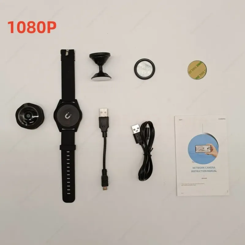 Mini cámara Wifi 4K 1080P HD Visión nocturna Cámara web IP inteligente para el hogar Vigilancia remota Micro videocámaras Portátil Invisible_voghion.com