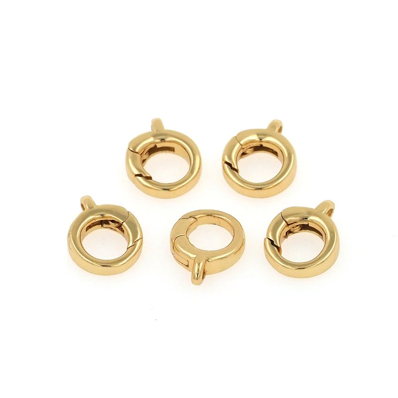 1 pièce Boucle de bijoux géométrique en cuivre Accessoires de bijoux_voghion.com