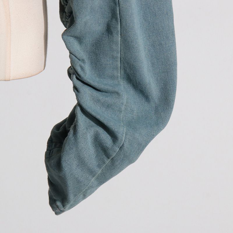 Damen-Oversize-Utility-Jeansjacke – Kurzer & Relaxed Fit (Streetwear, High Waist, Stretch-Baumwollmischung, Frühling/Sommer)_voghion.com