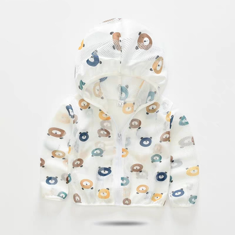 Kinder Mantel Sommer Neue 2022 Jungen Haut Mädchen Sonnenschutz Kleidung Outdoor Atmungsaktiv Leicht_voghion.com