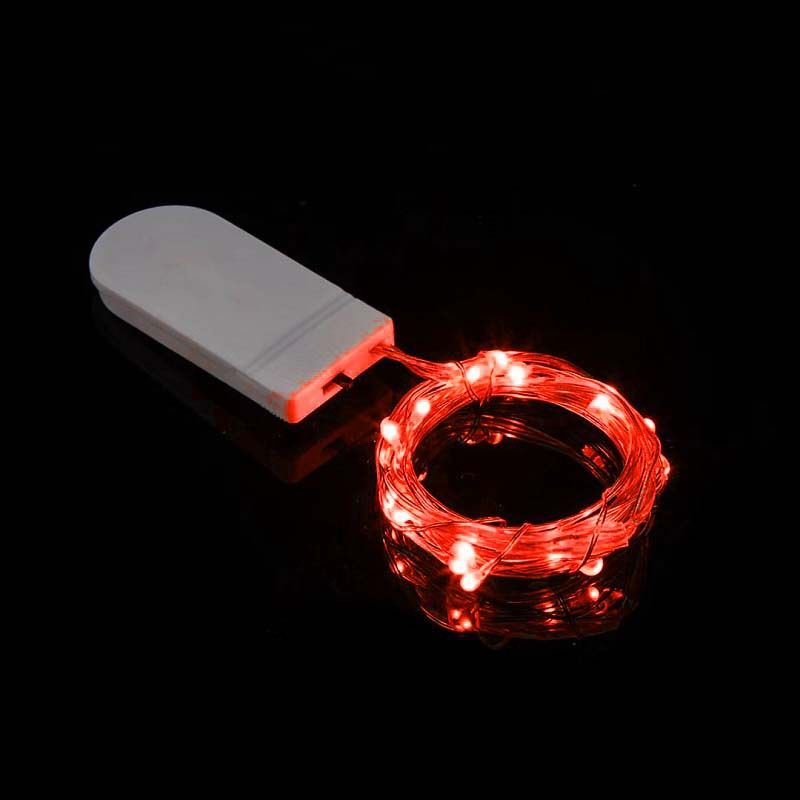 LED Cake Bouquet Box Decoration Light Strip Small Colorful Button Copper Wire String Lights Gift_voghion.com