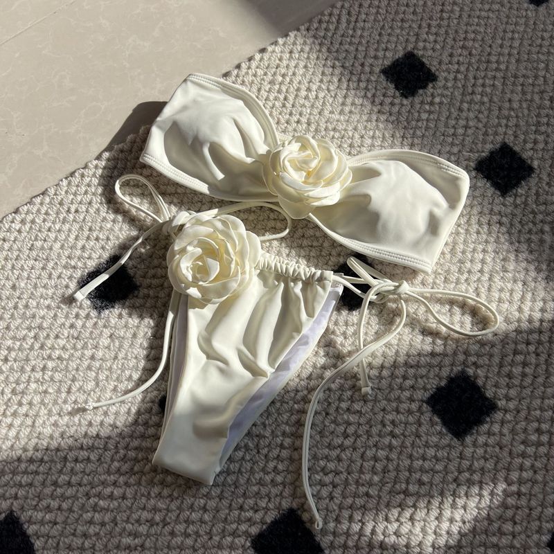 Damenbekleidung Neue Bikini Tube Top Split Sexy Hot Girl Bikini_voghion.com